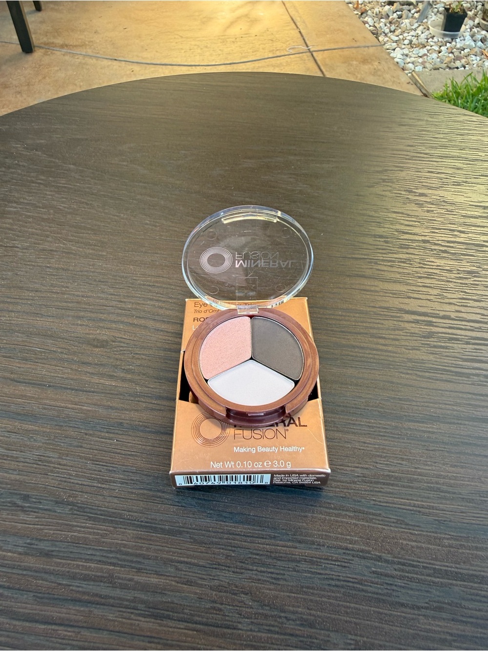Mineral Fusion Eye Shadow Trio Rose Gold 0.10 Oz / 3.0g